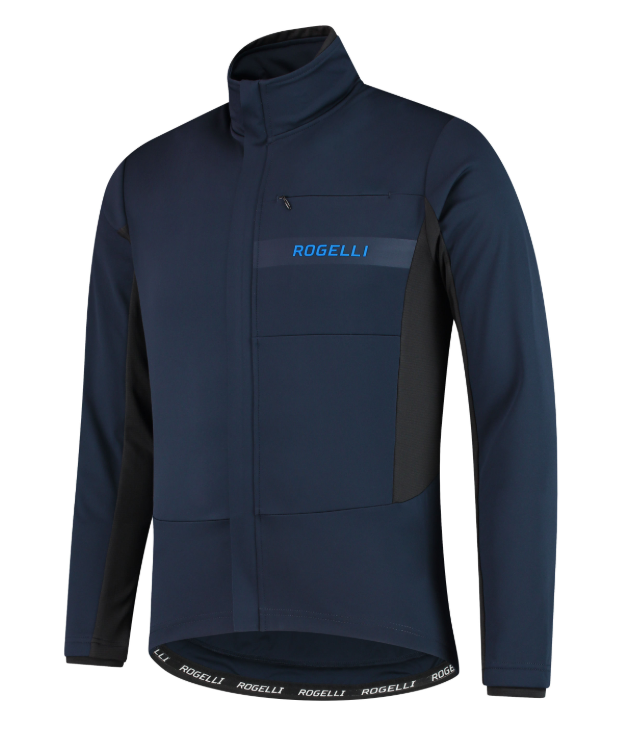 Rogelli Barriere Radfahren Jacke - Blau