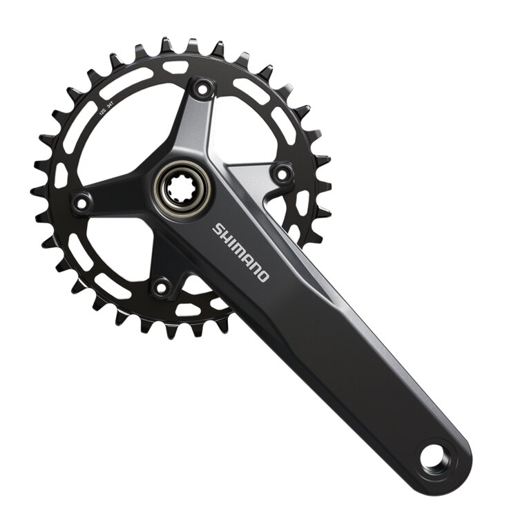 Shimano MT520 Kurbelgarnitur 12-fach Single 34Z 165 mm