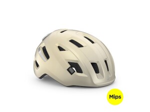 MET E-Mob MIPS Fahrradhelm Vanilla Ice
