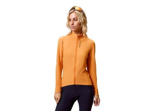 Endura Loop Ride Langarm-Radtrikot orange Damen